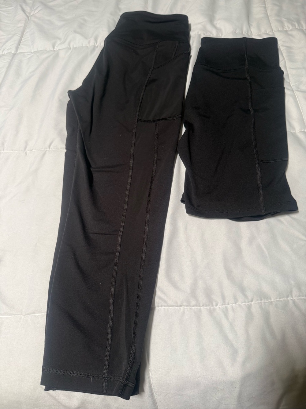 Victoria's Secret Sport Black Athletic capri/short set